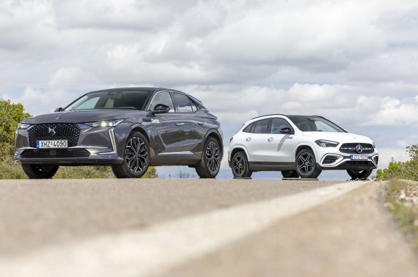 Test drive: DS 4 E-Tense vs Mercedes-Benz GLA 250 e /Photo © DRIVE Media Group/Thanasis Koutsogiannis