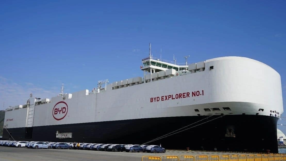 BYD Carrier Ship