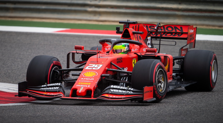 Mick Schumacher_Ferrari test