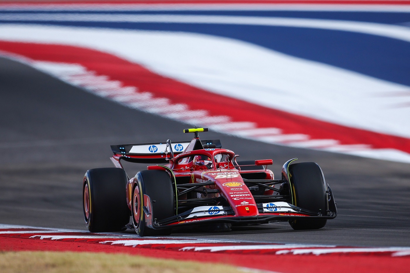 Texas GP- Ferrari Sainz