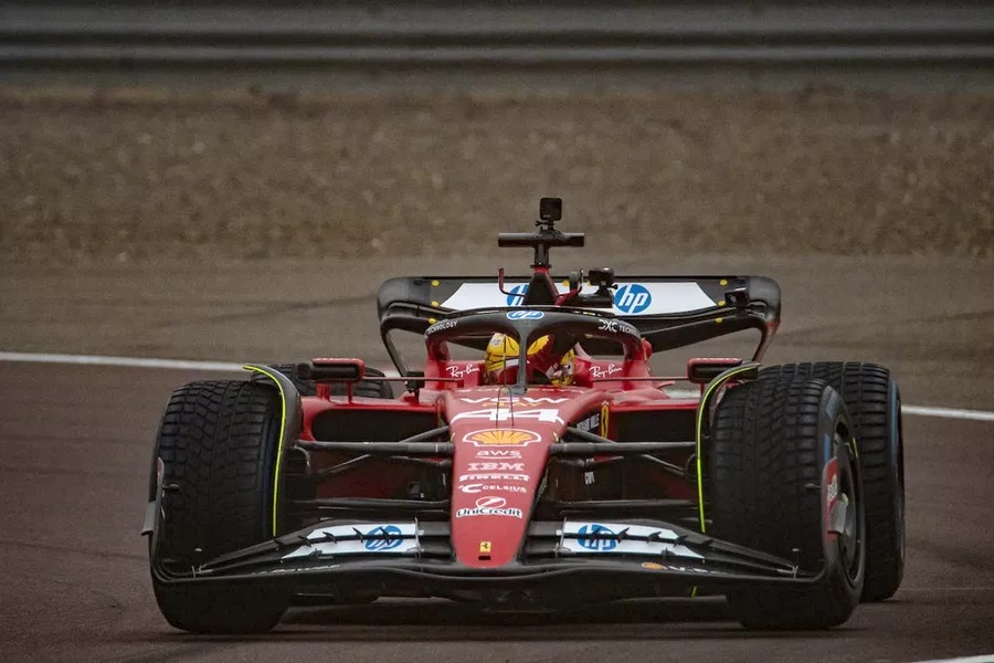 Lewis Hamilton Ferrari