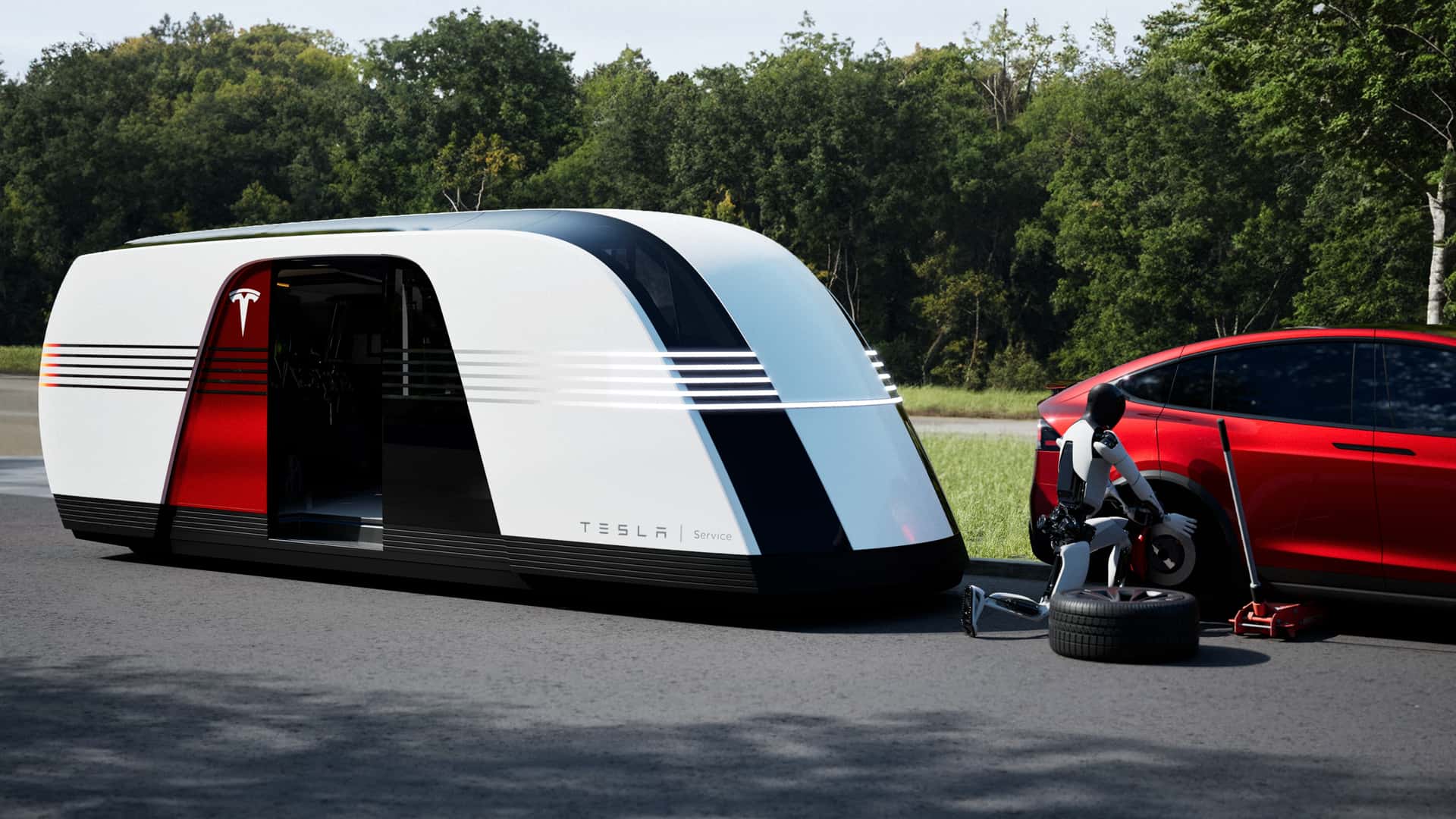 Tesla Robovan